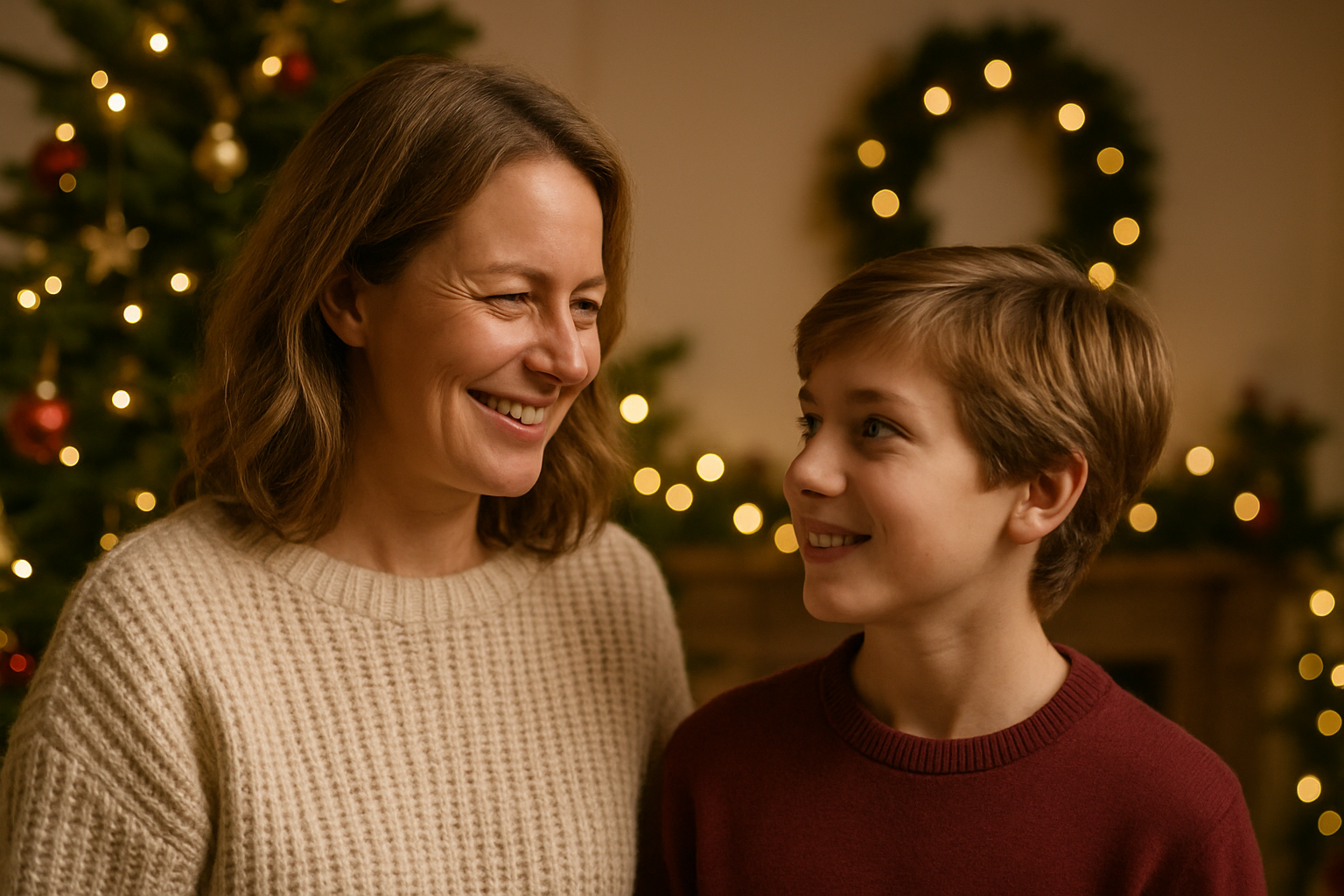 wann sagt man frohe weihnachten - Illustration